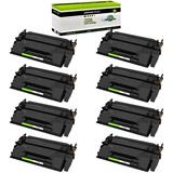 GREENCYCLE 8 Pack Compatible for HP 26A 26X CF226X Black Toner Cartridge Replacement with LaserJet Pro M402n M402dn M402dw Pro MFP M426dw M426fdw M426fdn Printer