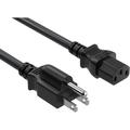 Guy-Tech AC IN Power Cord Cable Outlet Plug Lead Compatible with Panasonic VIERA TC-P65VT25 TC-P58VT25 TC-P54VT25 TC-P50VT25 TC-P54G25 TC-P50G25 TC-P46G25 TC-P42G25 TC-P50VT20 TC-P54G20 Plasma HD TV