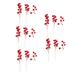 15pcs Christmas Artificial Berries Stems Christmas Ornaments Decoration Simulation Berries Picks for Garland Gift DIY Craft (Mixed Style Red)