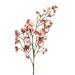 Baocc Artificial Flowers Artificial Cherry Peach Blossom Fake Silk Flower Home Wedding Party Floral Decor Room Decor C