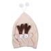 NUOLUX 1pc Cartoon Hair Drying Hat Hair Wraps Hat Shower Lovely Drying Hair Hat