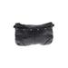 INC International Concepts Leather Crossbody Bag: Pebbled Black Print Bags