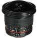 Rokinon Used 8mm f/3.5 HD Fisheye Lens with Removable Hood for Nikon HD8M-N