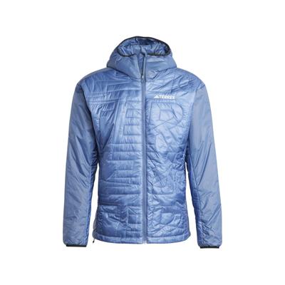 Adidas Terrex Xperior Varilite PrimaLoft Hooded Jacket - Men's Wonder Steel Medium IB4232-M