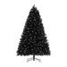 The Holiday Aisle® Black Traditional Christmas Tree w/ Lights, Pre-lit w/ Metal Stand in Green | 6.5 ft | Wayfair 58B6A5BF0F8540B1B7695035036C18F2