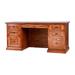 Millwood Pines Torin Desk Wood in Brown | 30" H x 72" W x 28" D | Wayfair D6F2422DD97841918BB0131EA326CF17