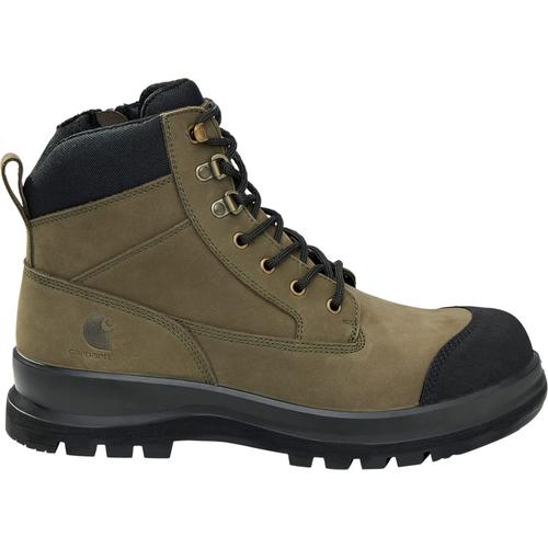 Carhartt Detroit 6’’ ZIP S3 Stiefel, grün, Größe 41