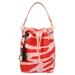 Zebra Print Drawstring Tote Bag