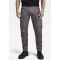 Cargohose G-STAR RAW "Rovic Zip 3D Regular Tapered Pants" Gr. 29, Länge 32, grau (rabbit) Herren Hosen Cargohosen