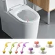 Lève-couvercle de siège de toilette en silicone rehausseur de couvercle de toilette coloré