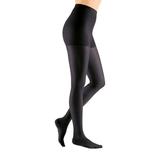mediven sheer & soft for Women 20-30 mmHg Panty Closed Toe Compression Stockings Ebony VI-Petite
