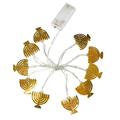 Miyuadkai Holders 10 LED Chanukah Hanukkah String Party Light Decors Candlestick Battery Operated LED For Home Lamp Decorations room decor White One Size
