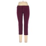 Banana Republic Factory Store Casual Pants - Mid/Reg Rise: Red Bottoms - Women's Size 10 Petite