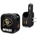 Keyscaper Black Colorado Buffaloes Two-In-One USB A/C Charger