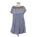 World Market Casual Dress: Blue Dresses - Women's Size Small