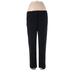 Ann Taylor LOFT Dress Pants - Mid/Reg Rise: Black Bottoms - Women's Size 10