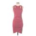 Crave Fame By Almost Famous Casual Dress: Pink Dresses - Women's Size Large