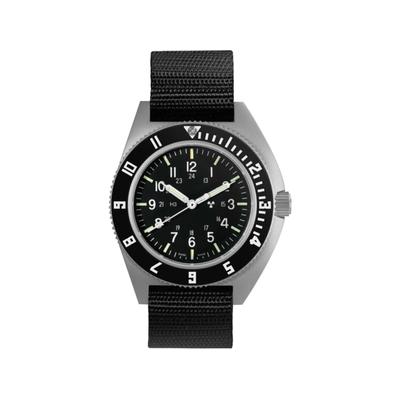 Marathon Steel Navigator Black Nylon Ballistic Strap 12in Black 41mm WW194001SS-0803