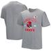 Men's Gray Kansas City Chiefs Tackle Adaptive T-Shirt