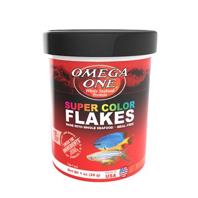 Omega One Super Color Flakes, 1 oz.