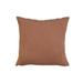 Ebern Designs Marhsall Linen Throw Square Pillow Cover & Insert Polyester/Polyfill/Linen in Orange | 0.5 H x 18 W x 18 D in | Wayfair