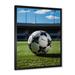 Latitude Run® Noisettier Soccer Ball Of Shadows I On Canvas Print Plastic in White | 44 H x 34 W x 1.5 D in | Wayfair