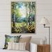 Loon Peak® Forest Silent Symphony Pointillism I - Floral Canvas Wall Art Canvas, Cotton in Green/Yellow | 20 H x 12 W x 1 D in | Wayfair