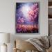 Red Barrel Studio® Lilacs Lilac Serenade II Framed On Canvas Print, Cotton in Pink | 20" H x 12" W x 1" D | Wayfair