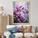 Red Barrel Studio® Lilacs Lilac Serenade IV Framed On Canvas Print, Cotton in Indigo | 44" H x 34" W x 1.5" D | Wayfair