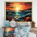 Dovecove Beach Photo Surf & Turf II - Nautical & Beach Canvas Prints Canvas, Cotton | 12 H x 20 W x 1 D in | Wayfair