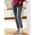 Avena Damen Leggins Grau einfarbig