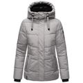 Steppjacke NAVAHOO "Sag ja XIV" Gr. L (40), grau Damen Jacken Steppjacken