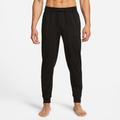 Trainingshose NIKE "YOGA DRI-FIT MEN'S JOGGER" Gr. S, N-Gr, schwarz (black, black) Herren Hosen Trainingshosen