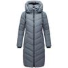 Steppmantel NAVAHOO "Sahnekatzii XIV", Damen, Gr. M (38), blau (mittelblau), Oberstoff: 100% Polyester, Futter: 100% Polyester, Wattierung: 100% Polyester, Ärmelfutter: 100% Polyester, modisch, figurumspielend ca. Mitte Knie, hoch geschlossener...