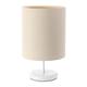 Lampe de chevet Jute Beige 20x20x32 cm