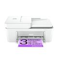 HP DeskJet 4220e Multifunktionsdrucker, 3 Monate gratis drucken mit HP Instant Ink inklusive, HP+, Drucker, Kopierer, Scanner, Mobiler Faxversand, WLAN, Automatische Dokumentenzuführung, Weiß