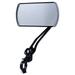 1 Pair Electric Vehicle Rearview Mirror Adjustable Handlebar Rear View Mirrors for Mountain Road Bike Electric Motorcycle (Black