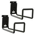 2 Pcs Bike Rack Wall Hooks Bike Wall Stand Holders Wall Mount Flip-Up Bike Storage Racks Hangers for Garage or House (Black)