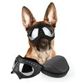 KZLO Dog Goggles Pet Sunglasses Large Breed UV Protection Sunglasses for Outdoor Driving Cycling Black