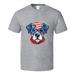 Cool Patriotic Dog Tee Usa Pride Canine Tshirt July 4th T Shirt