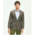 Brooks Brothers Men's Classic Fit Wool Hopsack Patch Pocket Sport Coat | Brown | Size 38 Regular