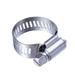 10 Pcs Heavy Duty Adjustable Stainless Steel Worm Gear Hose Clamps Miniature Power-Seal Worm-Drive Kit 14mm-27mm