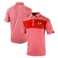 Men's Columbia Red Chicago Blackhawks Omni-Wick Total Control Polo