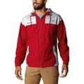 Men's Columbia Red Washington Capitals Omni-Shade Flash Challenger Full-Zip Windbreaker Jacket