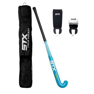 STX Field Hockey Junior Starter Package - Without Balls Black/Teal
