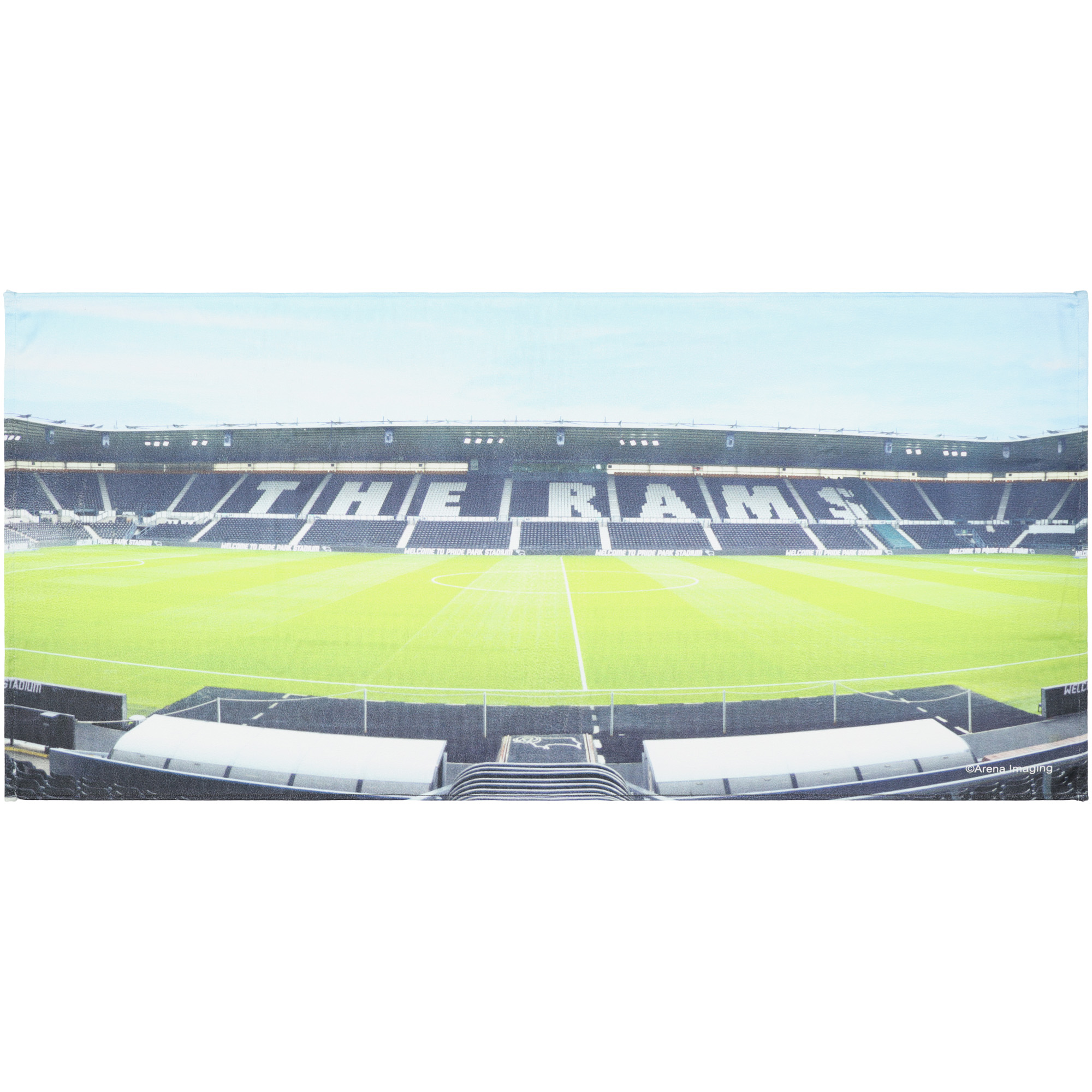 Derby County Digital bedrucktes Handtuch – Stadion Image