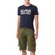 Alpha Industries Herren Jet Short Bermuda, Dark Olive, 40