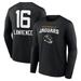 Men's Fanatics Branded Trevor Lawrence Jacksonville Jaguars Black Team Wordmark Long Sleeve T-Shirt