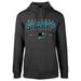 Men's Levelwear Black San Jose Sharks Podium Fleece Pullover Hoodie