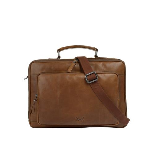 Sansibar Aktentasche Damen cognac, ONE SIZE